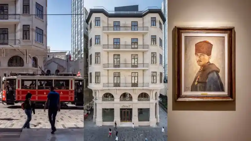 <p>Müzenin kalıcı sergisinde, Feyhaman Duran ve İbrahim Çallı'nın Atatürk portreleri ile 19. yüzyıl sonu-20. yüzyıl başı Türk resim sanatının öncü ressamlarının eserleri sergilenmektedir. Süreli sergi olan "İstanbul'un Resmi"nde ise Türkiye İş Bankası Sanat Eserleri Koleksiyonu'ndan seçilen 350'den fazla İstanbul tablosu izleyicilere sunulmaktadır; bu eserlere eşlik eden şiirler, İstanbul'un zengin kültürel mirasını yansıtmaktadır.</p>