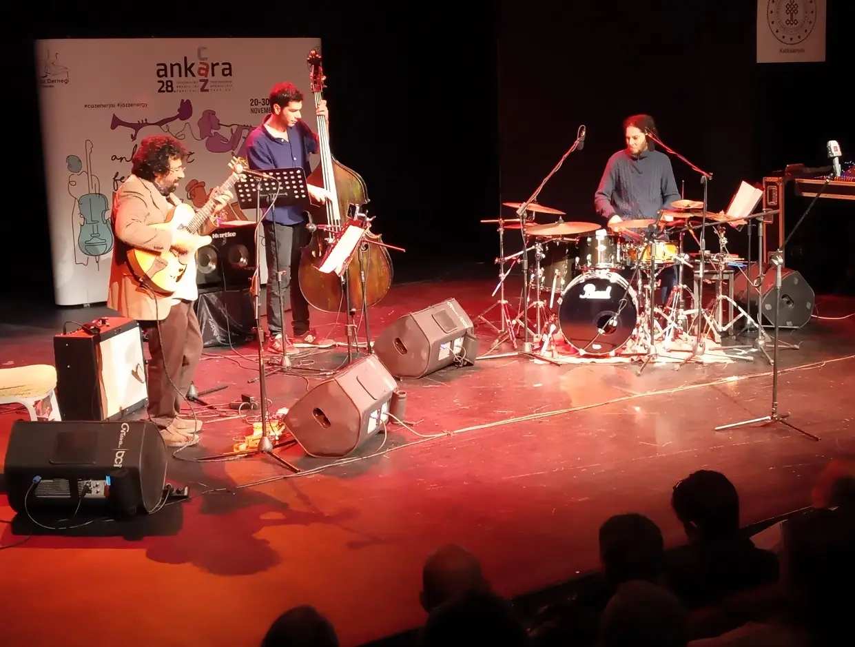 Ankara Caz Festivali Tad Bora Çeliker Trio-2