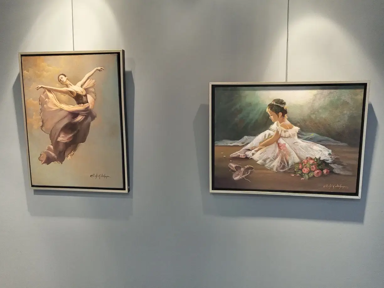 Balerinler Zeki Çetinkaya Fırça Sanat Galerisi (3)