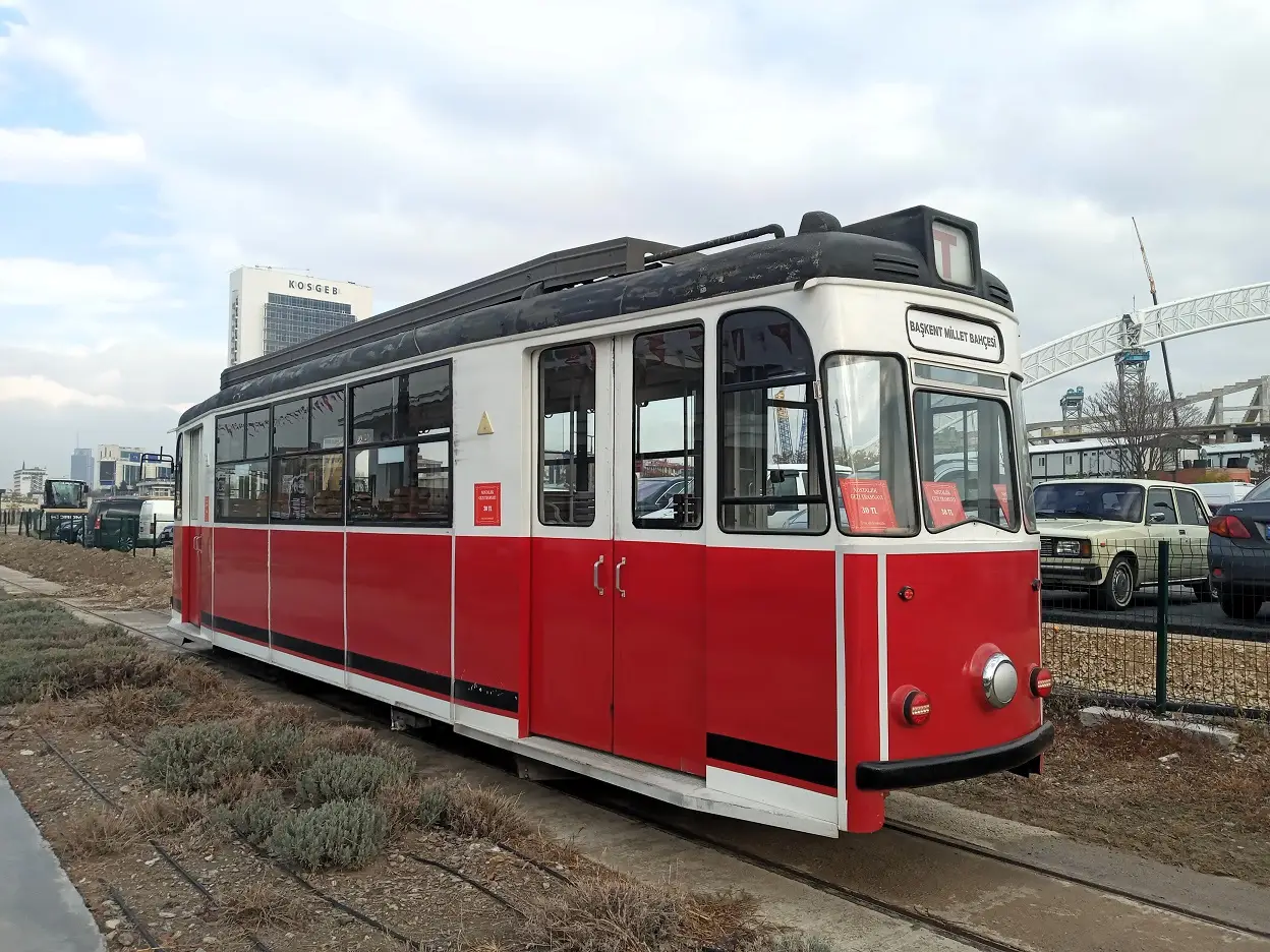 Başkent Millet Bahçesi Akm Nostaljik Tramvay (3)