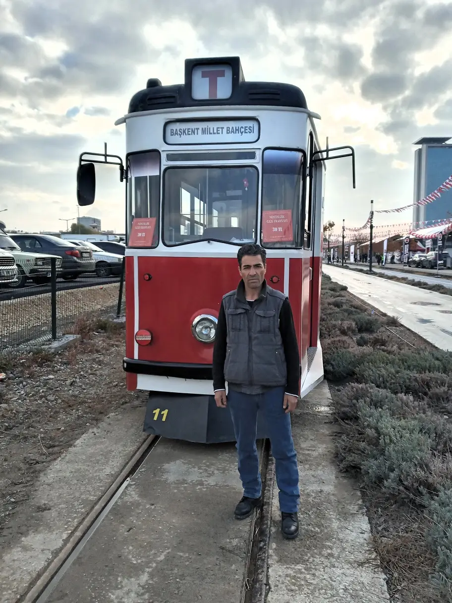 Başkent Millet Bahçesi Akm Nostaljik Tramvay Vatman Ali Erdoğan (1)