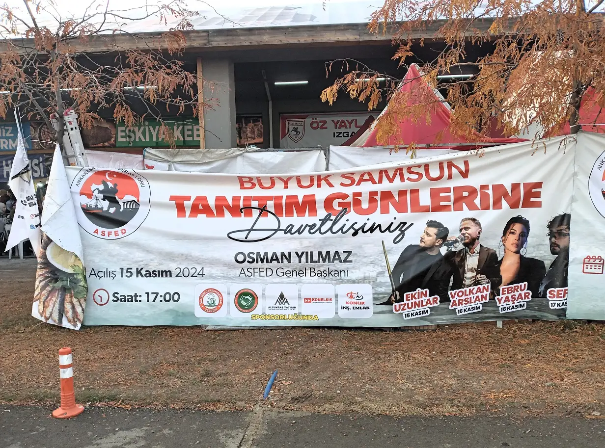 Büyük Samsun Tanıtım Günleri Rizeli Volkan Arslan Konser Akm Başkent Millet Bahçesi (1)