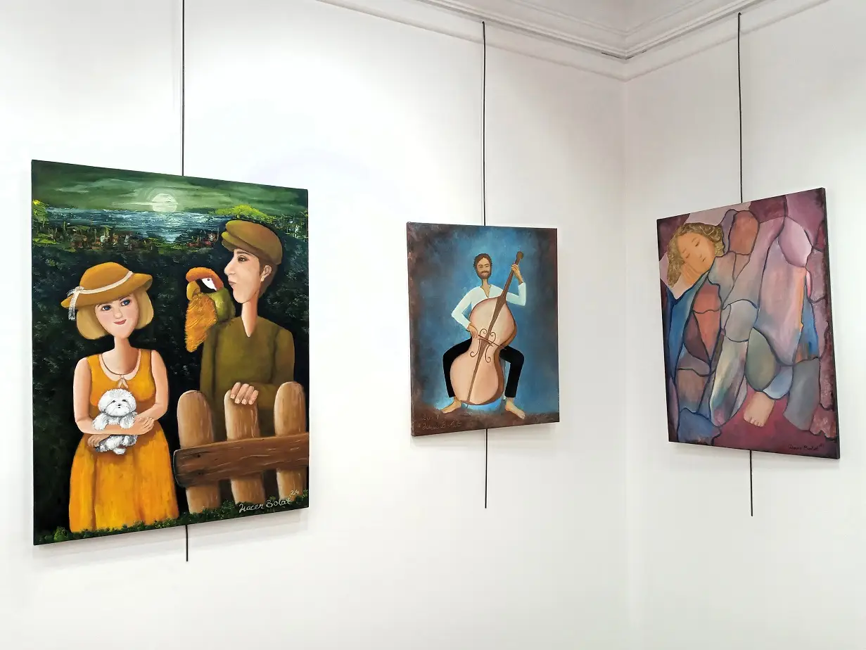 Dünyaya Açılan Pencere Resim Sergisi Hacer Bolat Tesk Sanat Galerisi (9)