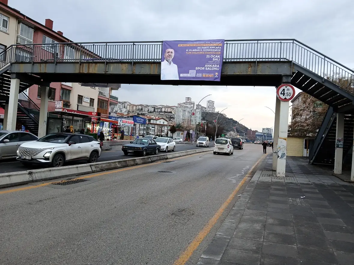 Ak Parti Ankara Il Kongresi Mamak Afiş (1)