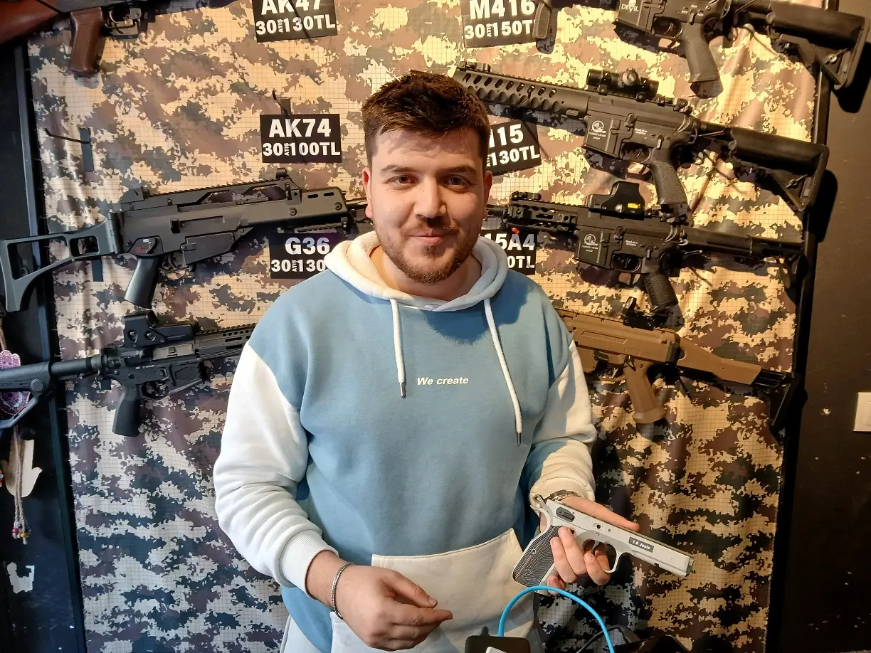 Alaz Airsoft Poligon Furkan Yaman Cebeci Çankaya Havalı Silah Atış (2)