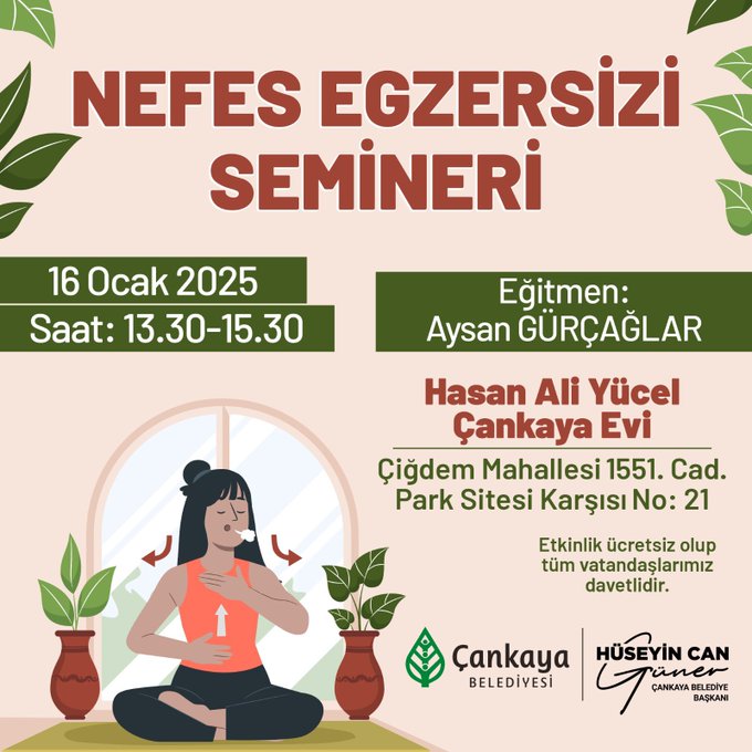 Cankaya Beledıyesı Nefes Egzersızı