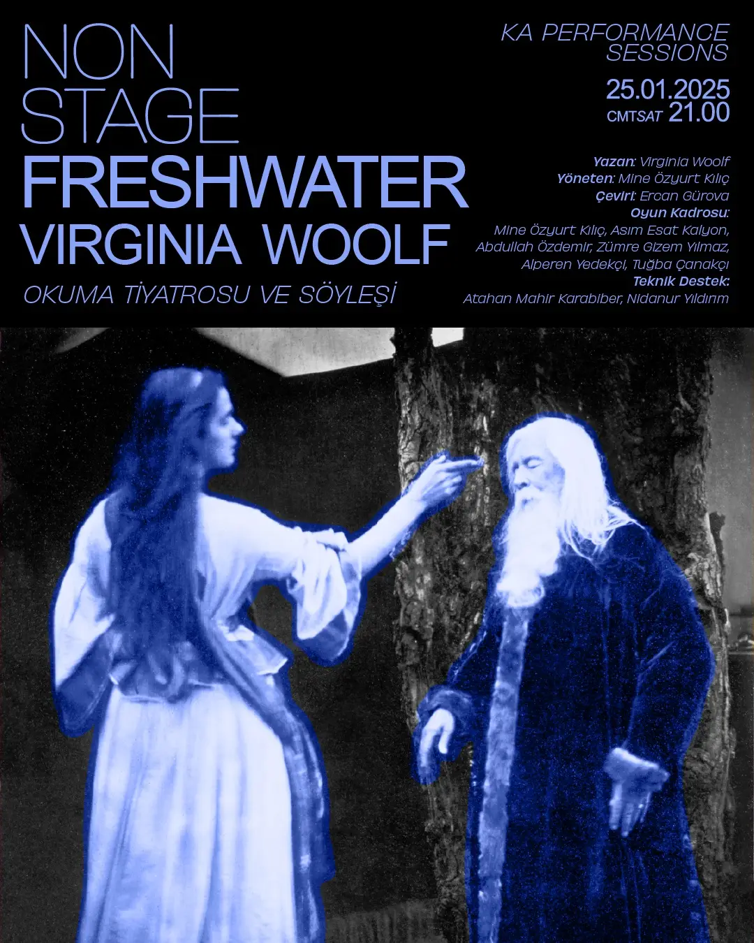 Virginia Woolf Freshwater Oyunu Okuma Tiyatrosu Söyleşi Cinnah Caddesi Ka (2)