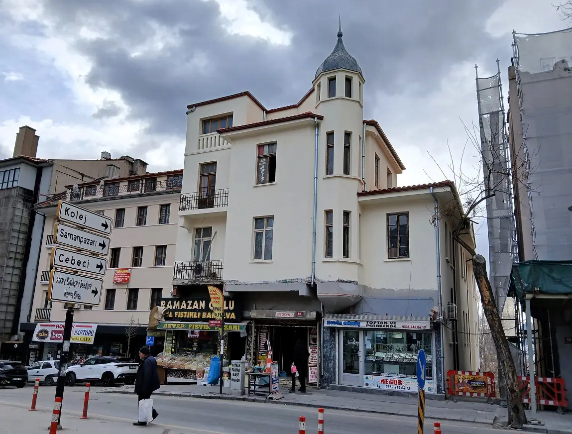 Anafartalar Caddesi No 60 Kuleli Bina Ankara Miras (1)