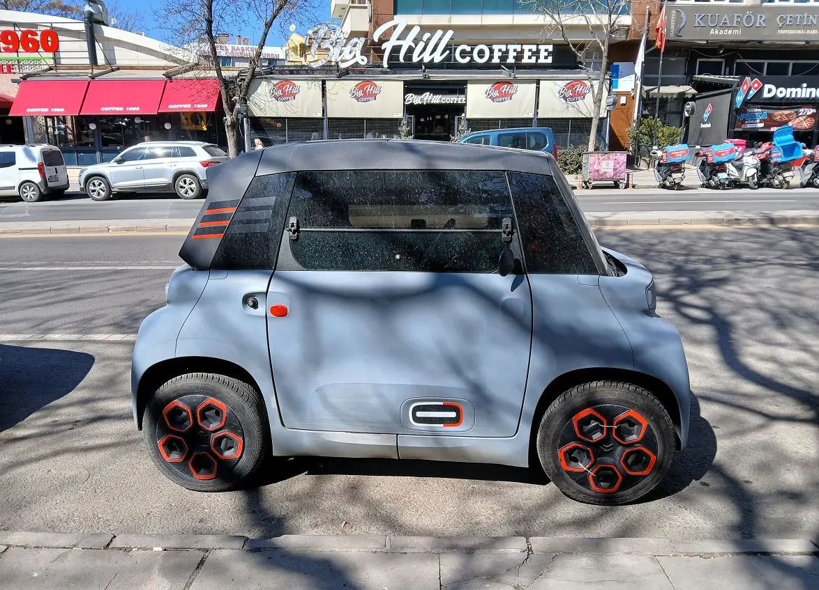 Citroen Elektrikli Mini Otomobil