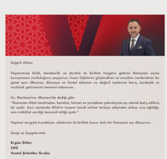 Vestel Açıklama