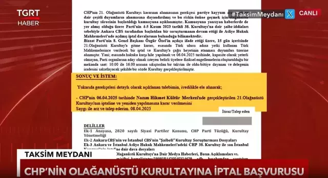 Ozgur Ozel In Secildigi Kongrenin Iptali Icin Ysk 18499538 5371 M