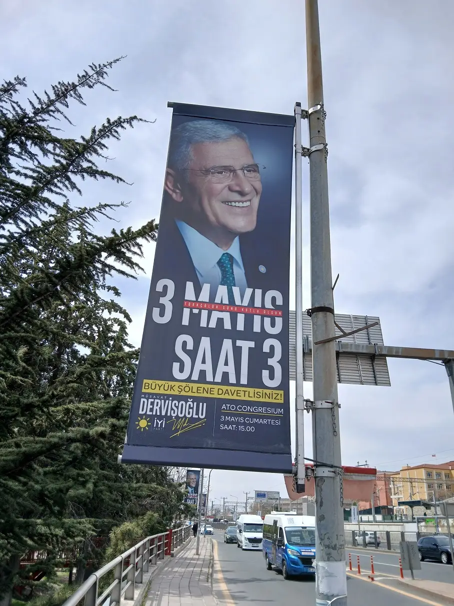 Türkçülük Günü Iyi Parti Müsavat Dervişoğlu Ato Congresium Büyük Şölen Afiş Ankara (1)