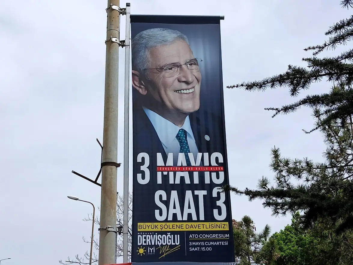 Türkçülük Günü Iyi Parti Müsavat Dervişoğlu Ato Congresium Büyük Şölen Afiş Ankara (2)