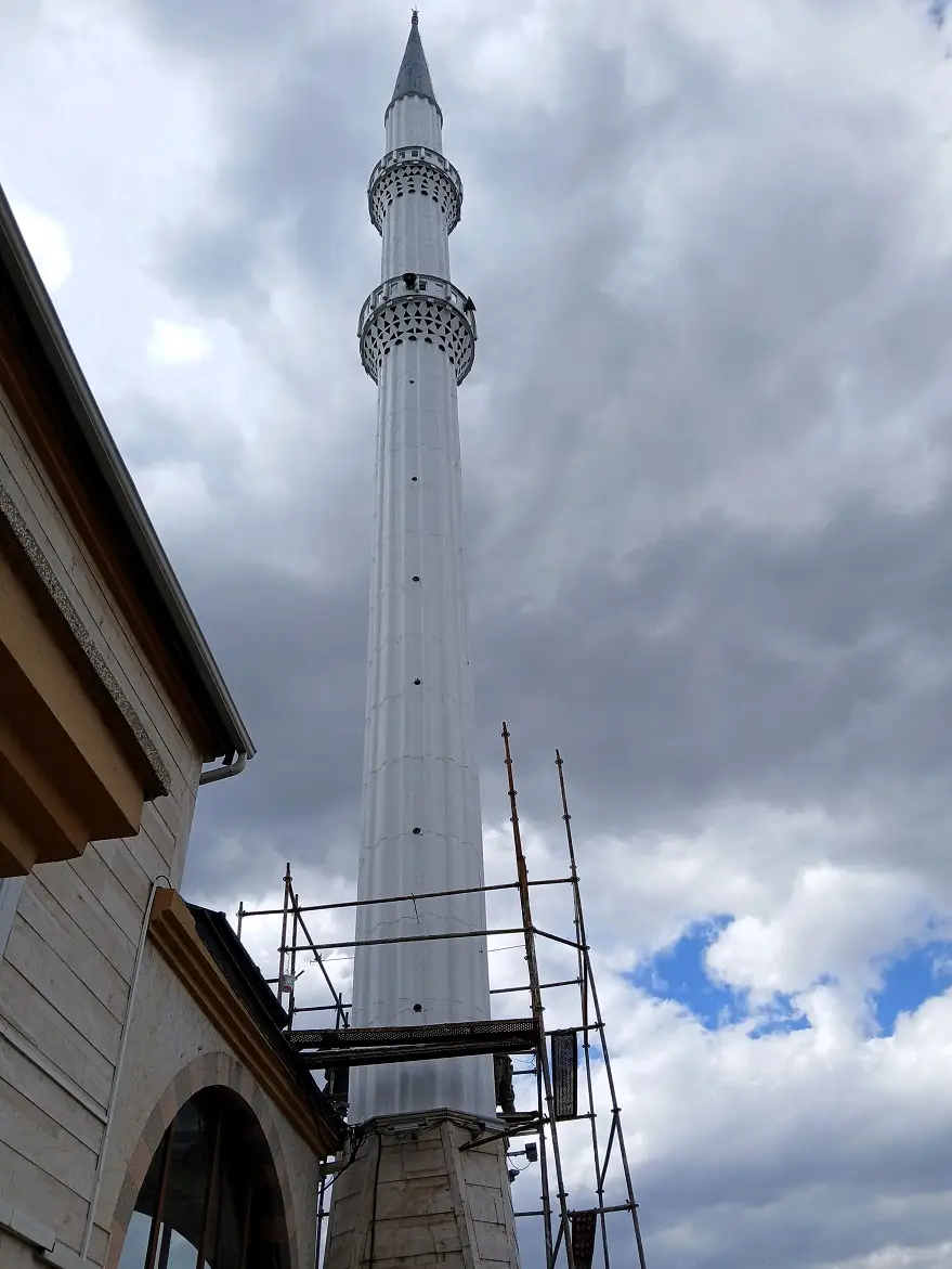 Abidinpaşa Merkez Camii Minare Bakım Onarımı (3)