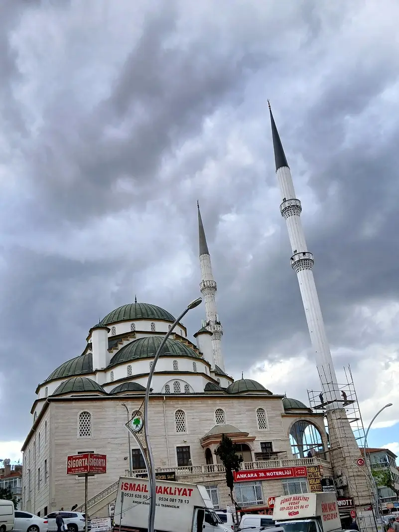 Abidinpaşa Merkez Camii Minare Bakım Onarımı (6)