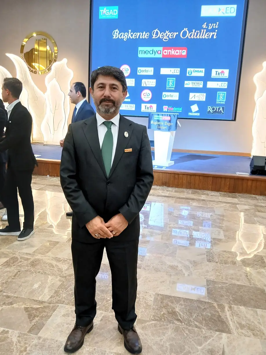 Ampute Futbol Milli Takımı Teknik Direktörü İsmail Temiz Başkente Değer Ödülleri (2)