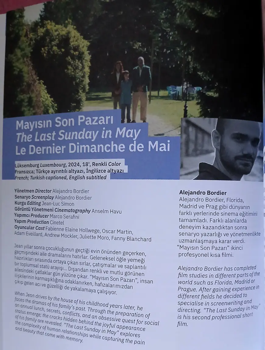 Ankara Goethe Enstitüsü Engelsiz Film Festivali Kısa Film Mayısın Son Pazarı