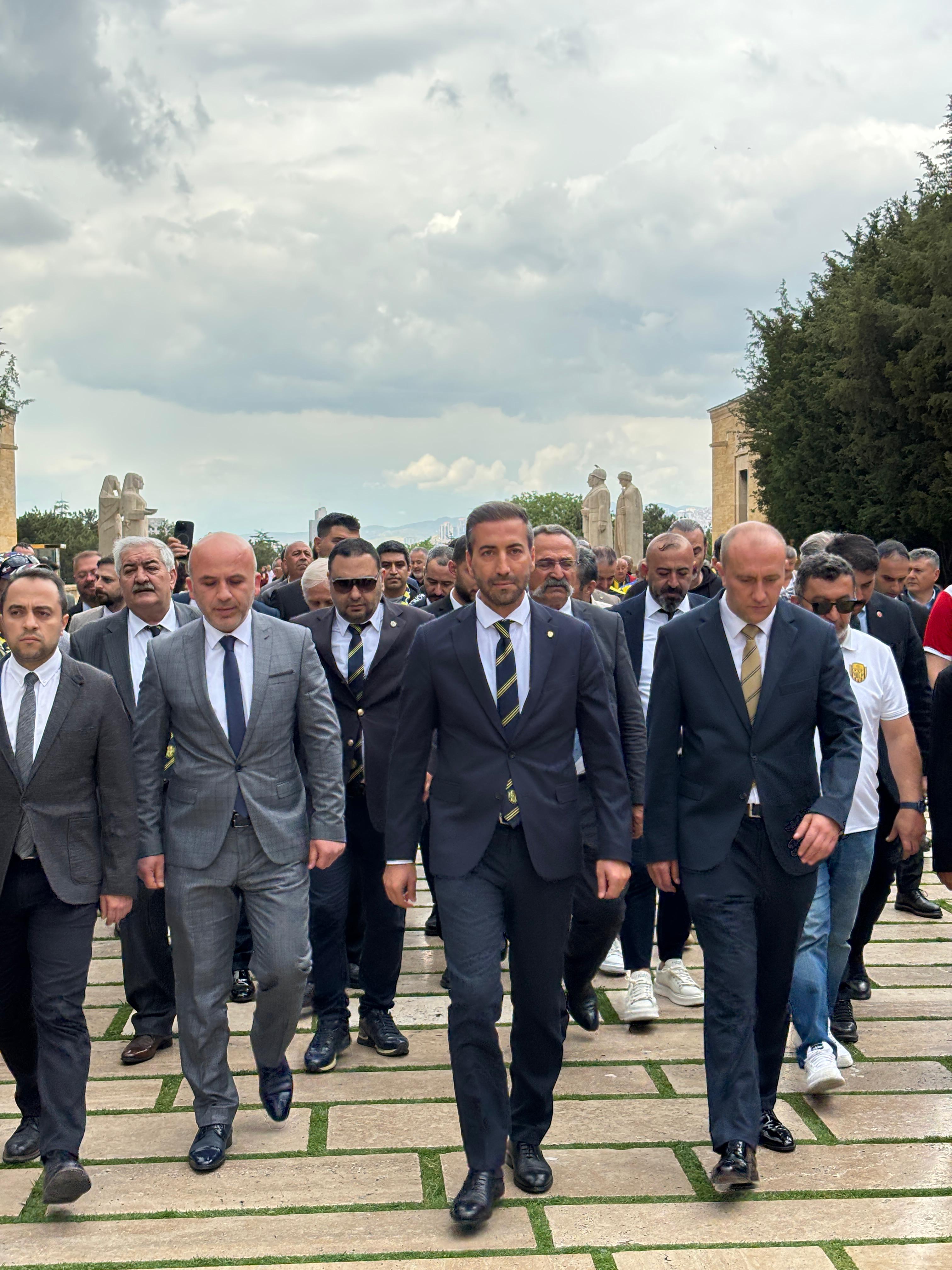 Ankaragücü Anıtkabir Ziyaret (2)
