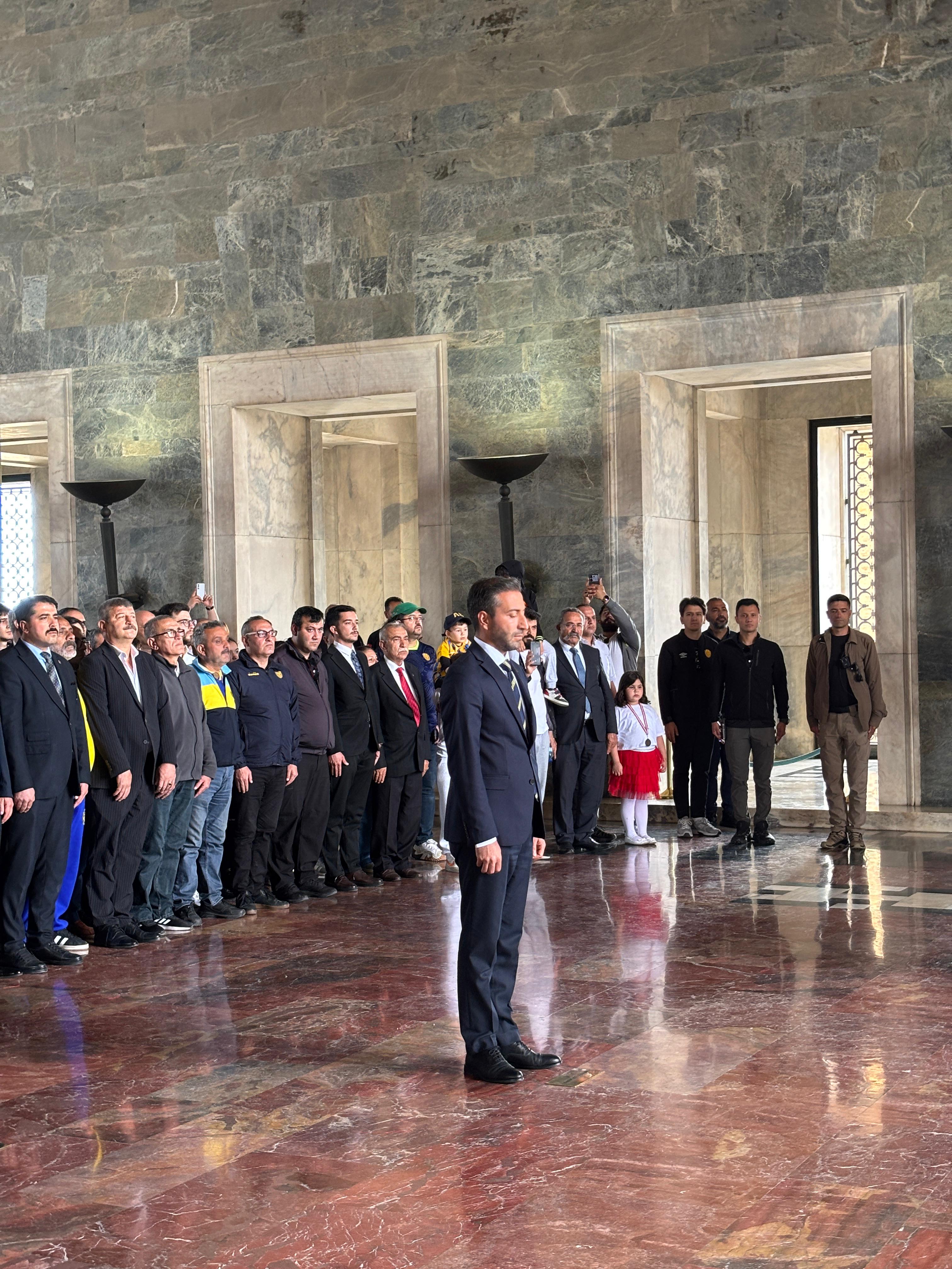 Ankaragücü Anıtkabir Ziyaret (3)