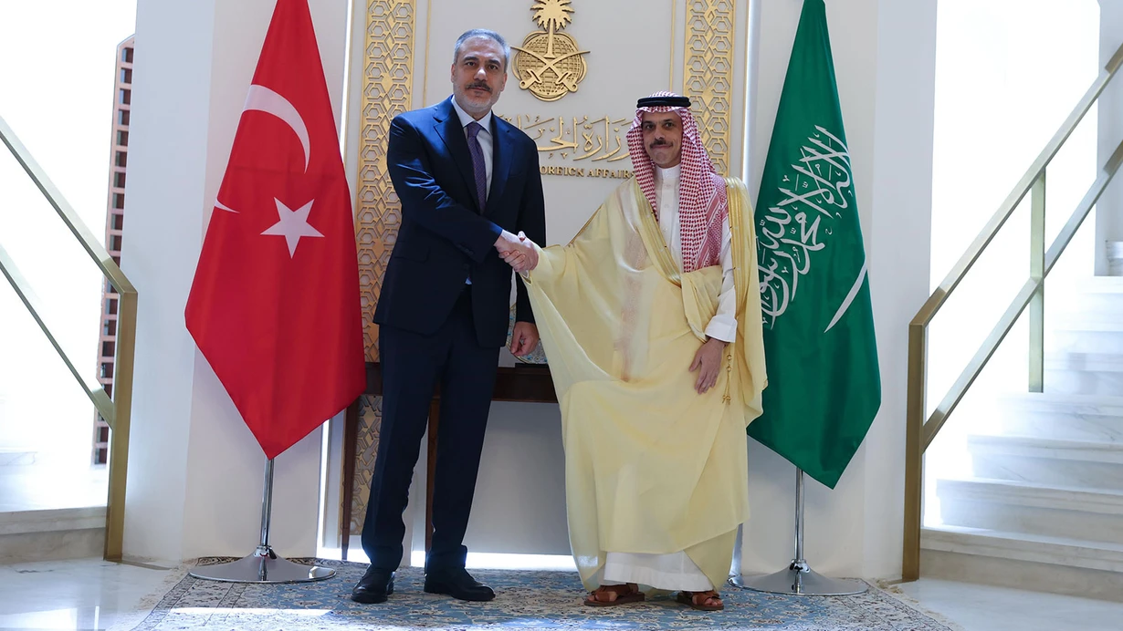 Bakan Fidan Suudi Mevkidasi Ferhan Al Suud Ile Gorustu Ctqu