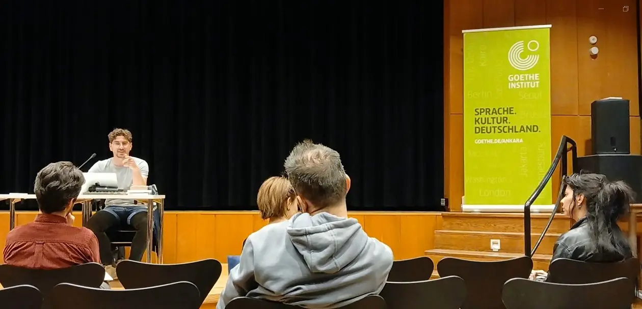 Dekan Burak Özçetin Bilkent İletişim Goethe Okuma Ulus Baker (1)