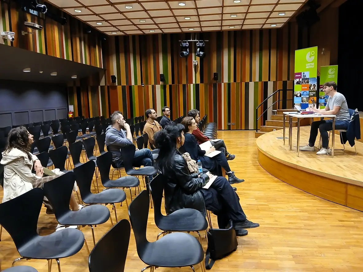 Dekan Burak Özçetin Bilkent İletişim Goethe Okuma Ulus Baker (2)