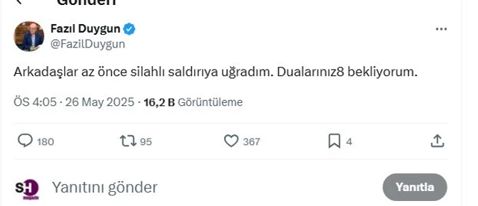 Fazıl Silahlı Saldırı