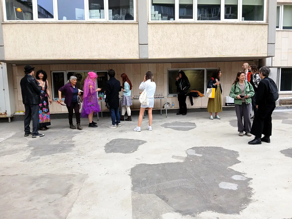 Hilal Can Günebakanlar Yerleştrime Enstalasyon Goethe Ankara Galeri Vitrin (2)-1