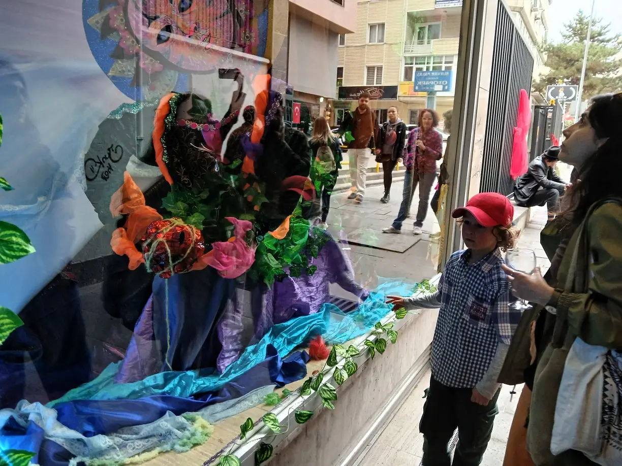 Hilal Can Günebakanlar Yerleştrime Enstalasyon Goethe Ankara Galeri Vitrin (6)