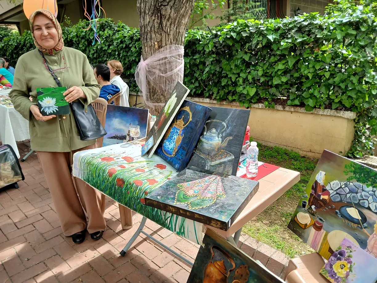 Mebusevleri Ülkü Yılmaz Gülabioğlu Kermes Ressam