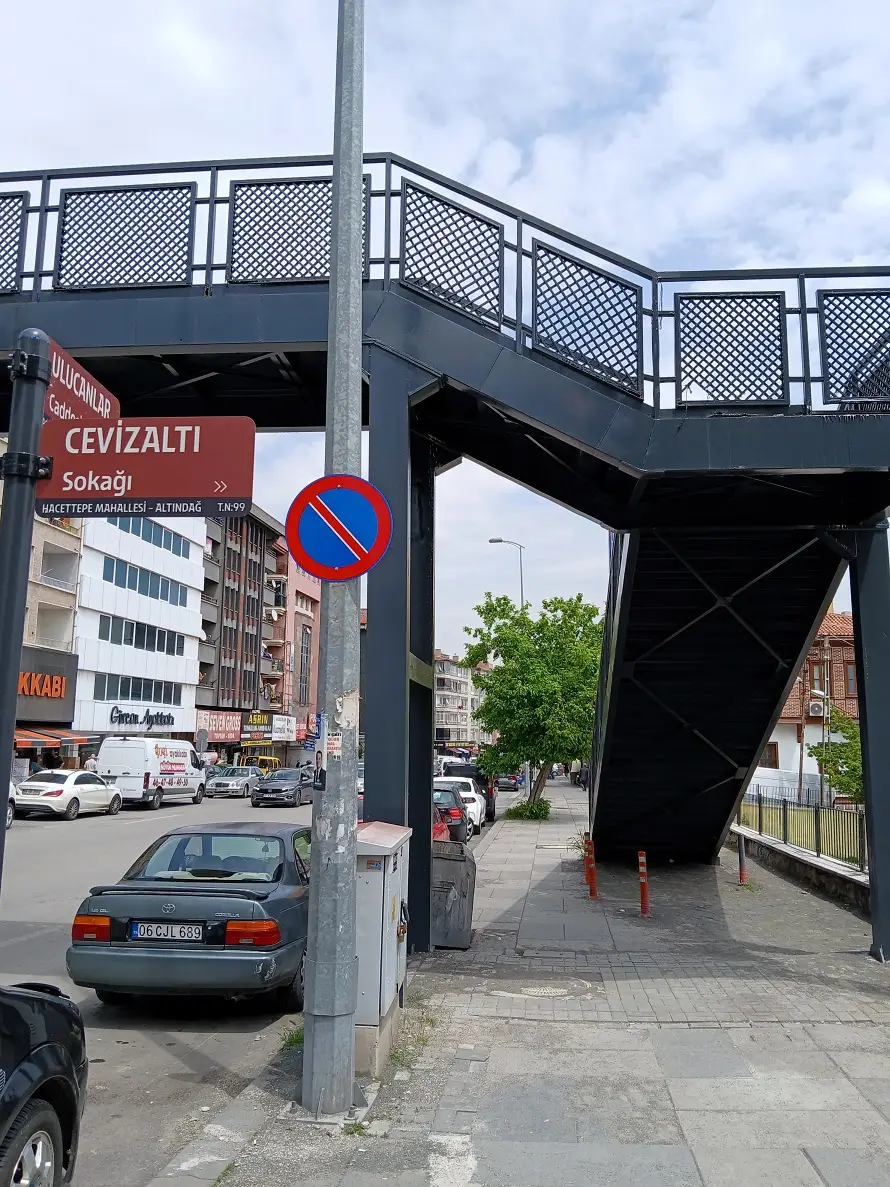 Ulucanlar Caddesi Cevizaltı Sokak Üst Geçit Cumhuriyet Ilkokulu (4)-1