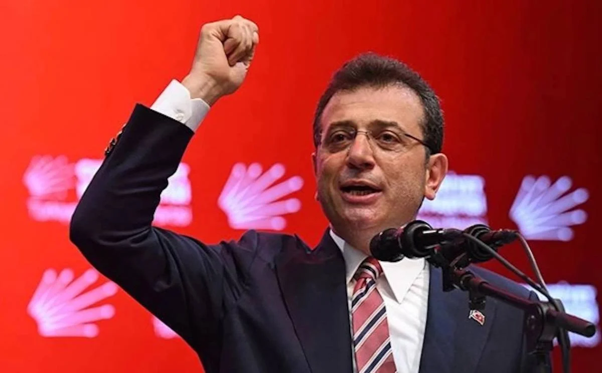 Ekrem Imamoglu Cumhurbaskani Adayligina Aday Oldugunu Duyurduuuu