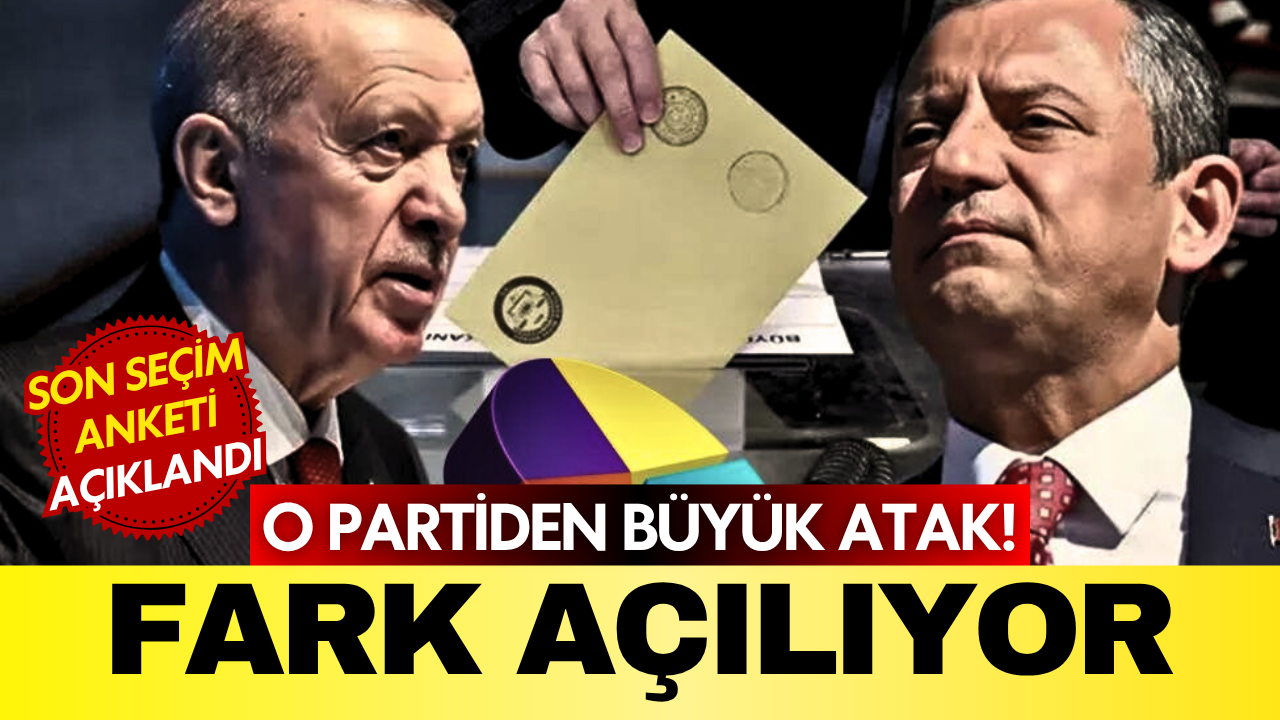 Seçim anketinde flaş sonuç... CHP zirvede: AK Parti ile fark açılıyor!