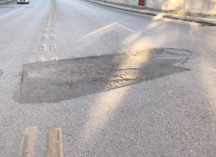 Yol Çökmesi Ankara-1