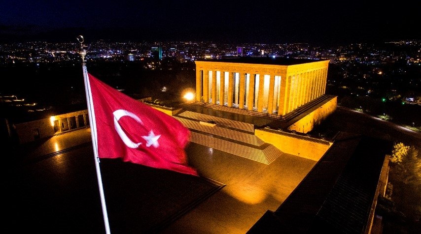 0X0 Anitkabir Ozel Izinle Ilk Kez Boyle Goruntulendi 1510303520284