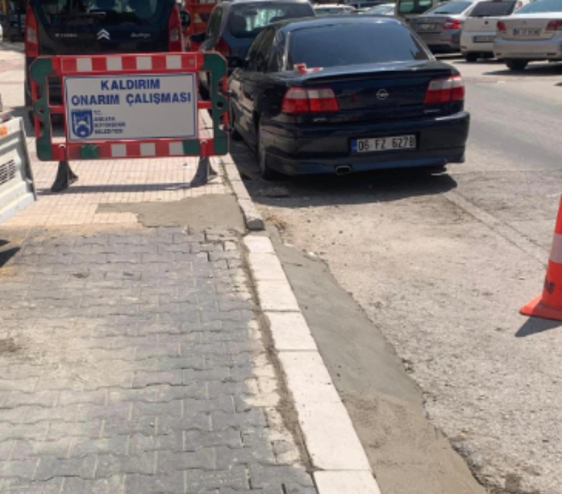 Kaldırım Çalışma