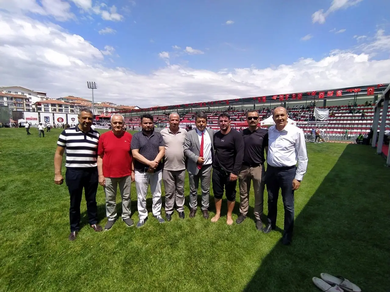 Ankara Uluslararası Batı Karadeniz Birliği Anka Bi̇r Tuncay Gencer Taha Akgül Karakucak Güreşleri (4)