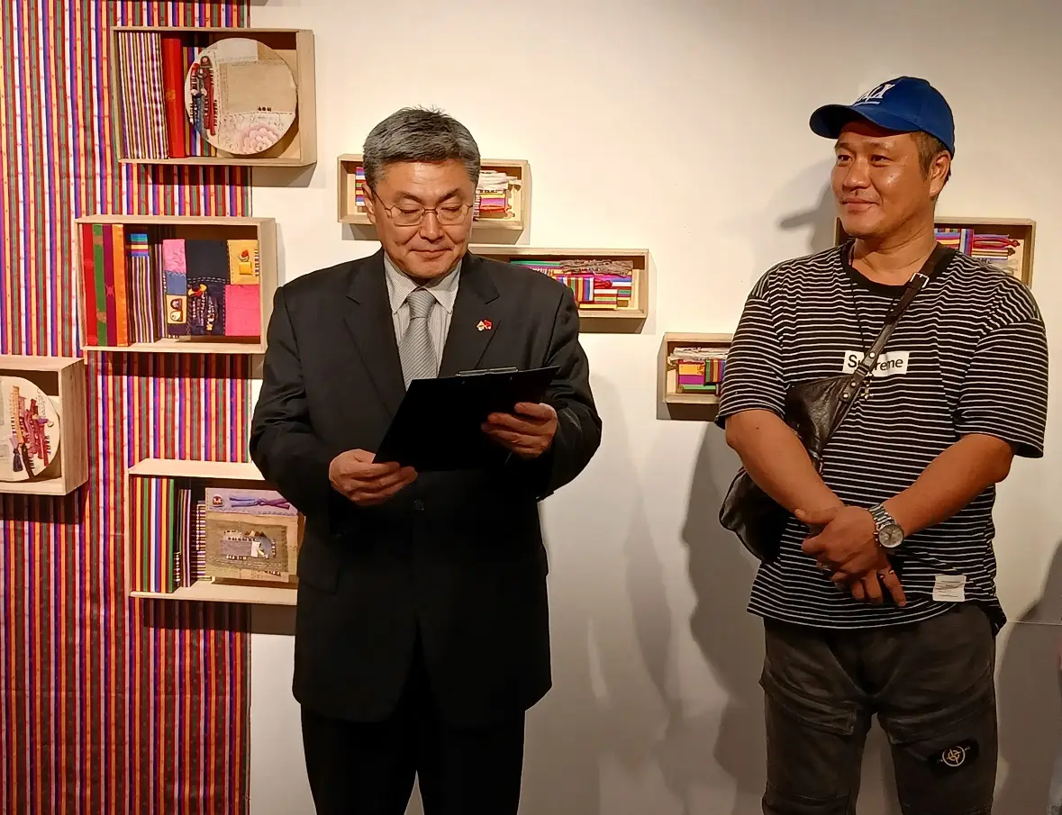 Arirang Ipek Yolu Sergi Kore Kültür Jeon Seungchul (2)