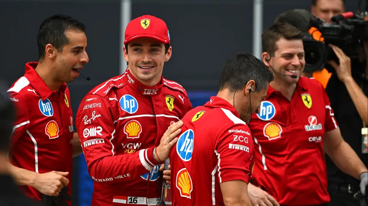 Charles Leclerc Ferrari Macaristan Gp F1-2