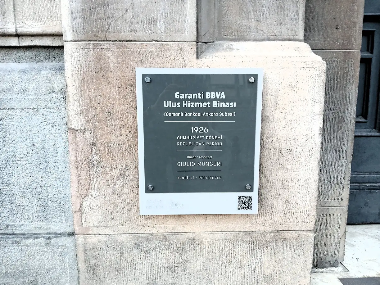 Osmanlı Bankası Ankara Şubesi Giulie Mongeri Mimar Garanti Bbva (1)