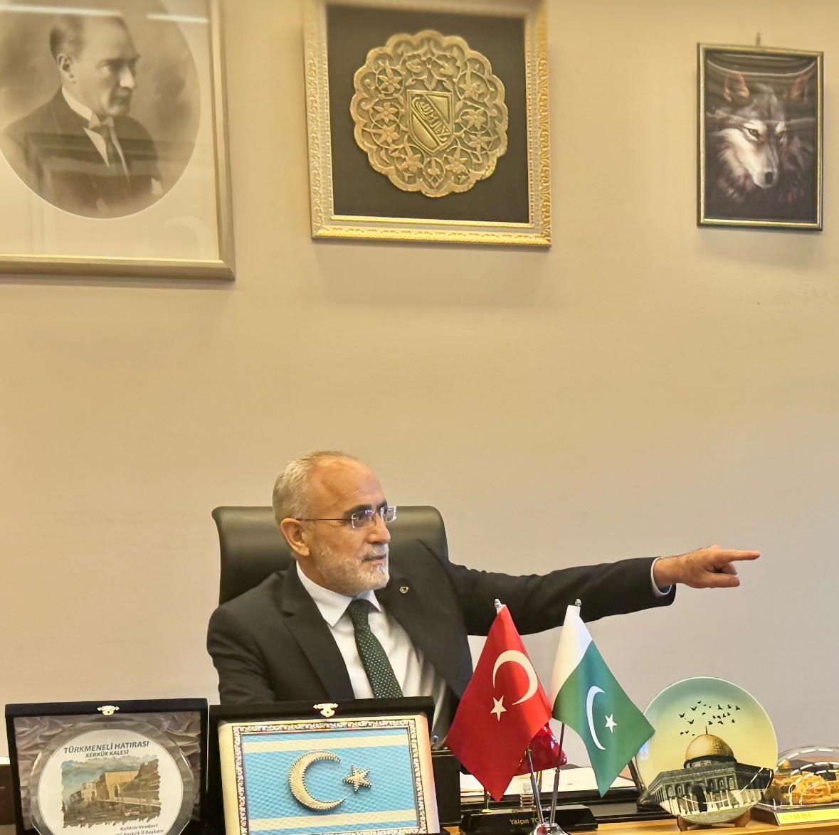 Yalçın Topçu Pakistan Heyeti (2)