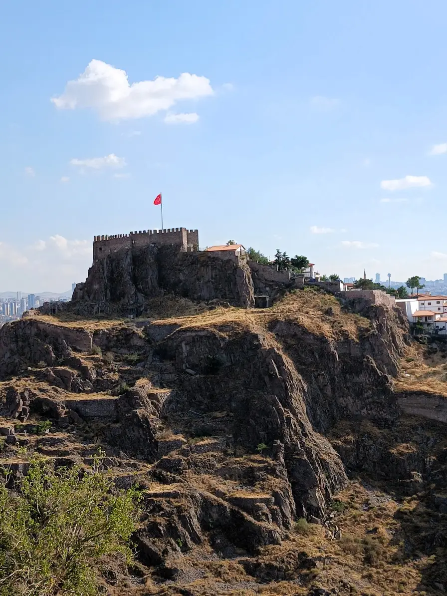 Hıdırlıktepeden Ankara Kalesine Bakış Altındağ (2)