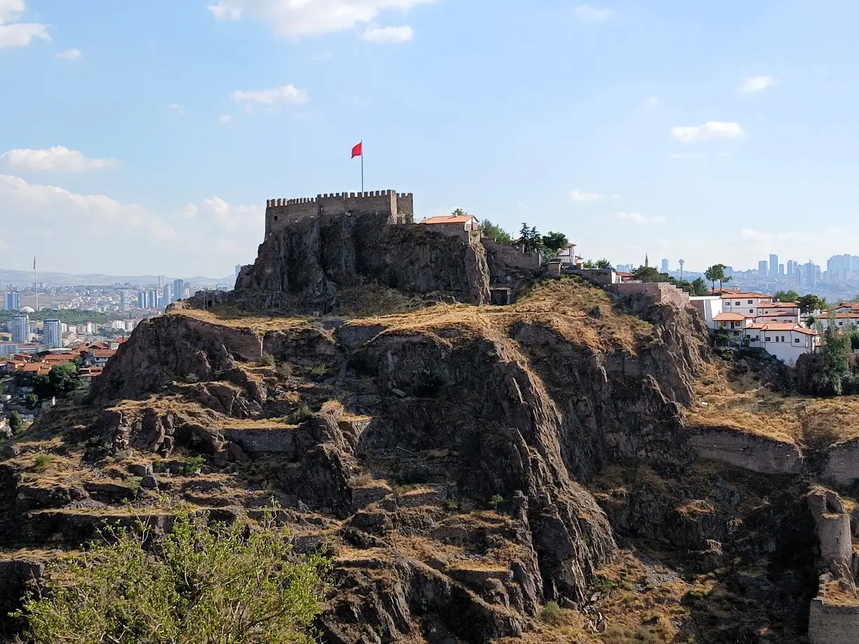 Hıdırlıktepeden Ankara Kalesine Bakış Altındağ (3)