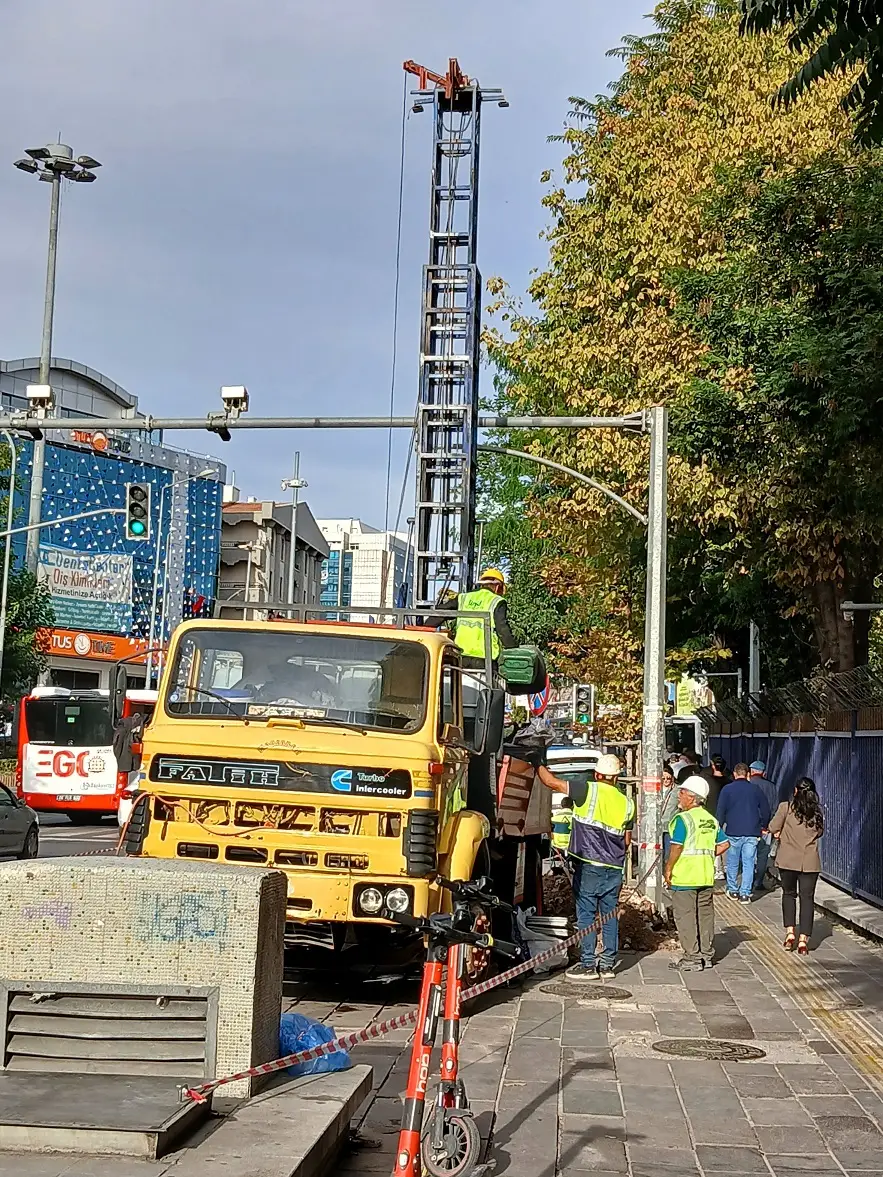 Mamak Metrosu Zemin Etüdü Çalışması Ankaray Dikimevi Istasyonu (3)