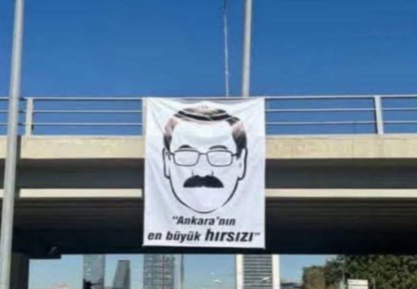 Melh Gökçek Pankart Ankara