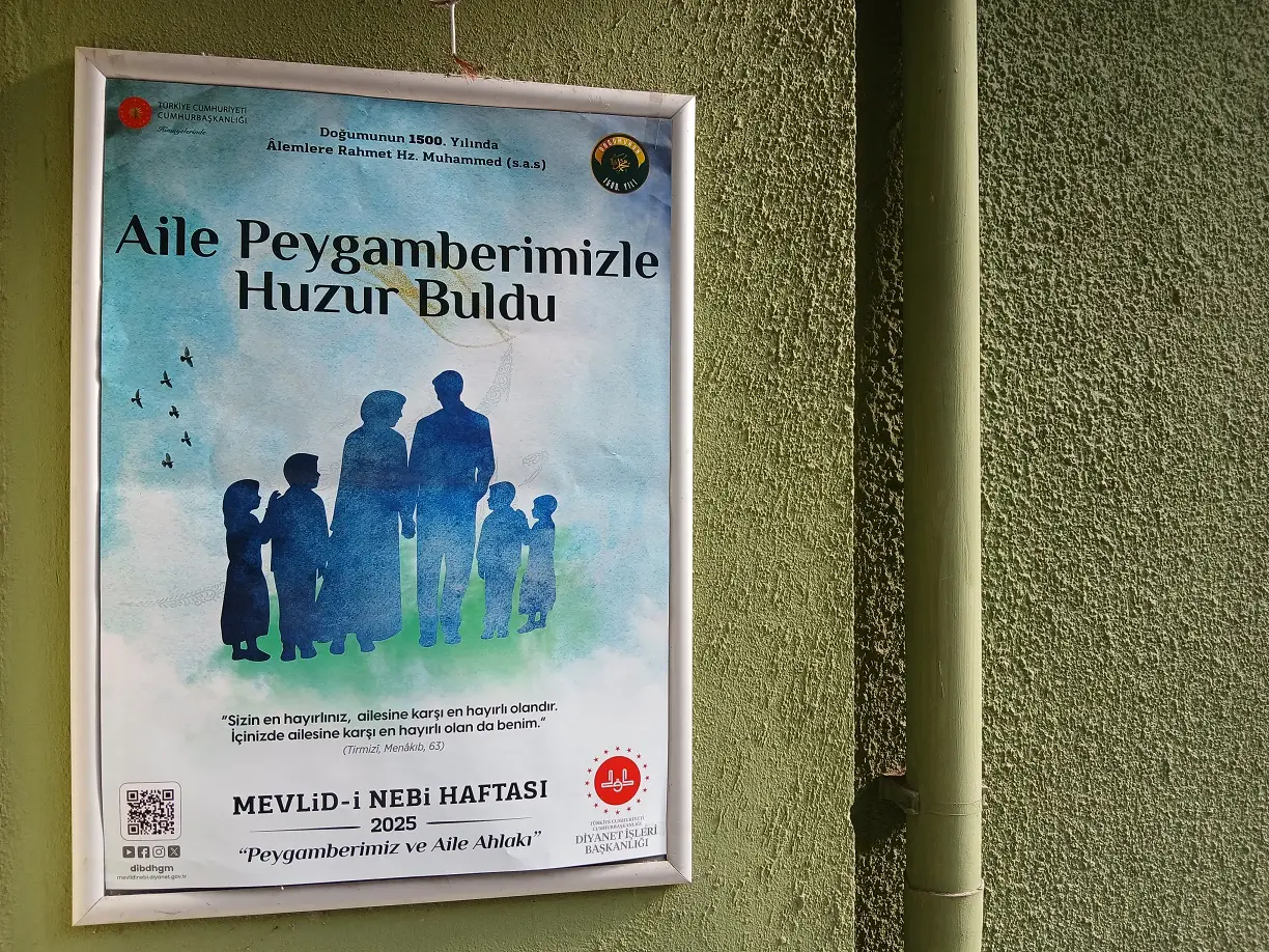 Mevlid I Nebi Haftası Peygamberimiz Ve Aile Ahlakı Afiş (2)