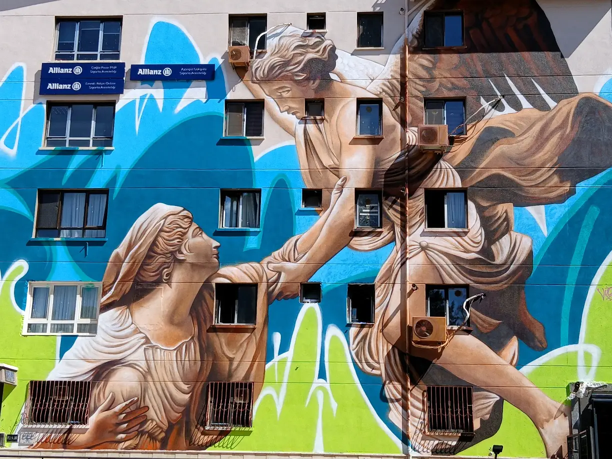Musa Sarıçoban Sprey Cini J F Kennedy Caddesi No 13 Mural Festivali Duvar Resmi Çankaya Belediyesi (3)