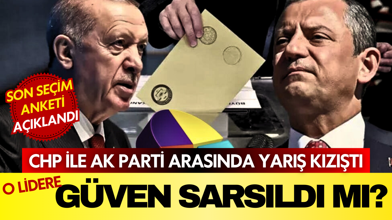 ORC anketinden çarpıcı sonuç: AK Parti ile CHP arasında yarış kızışıyor!