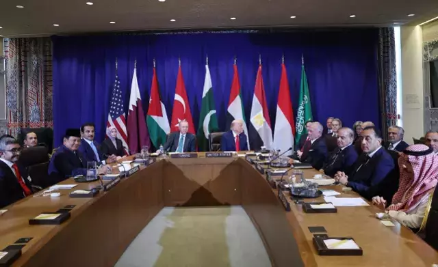Trump Ve Erdogan Bm Zirvesinde Yan Yana 19080160 5112 M