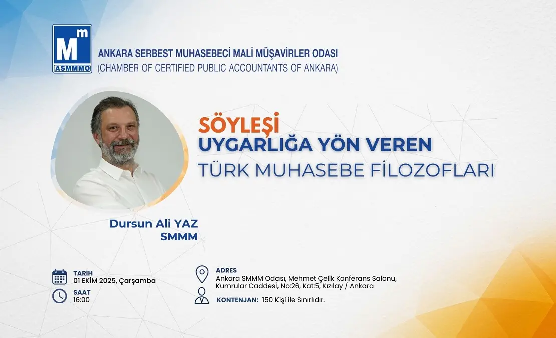 Ankara Smmmo Dursun Ali Yaz Söyleşi Türk Muhasebe Filozofları (1)